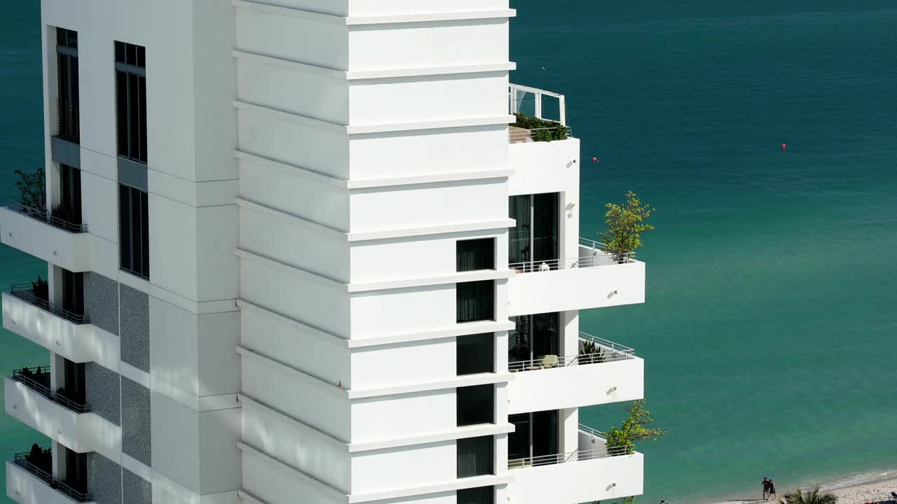 迈阿密海滩的观点视频下载