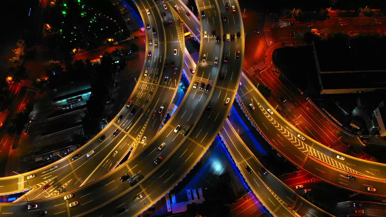 上海南浦大桥夜景视频下载