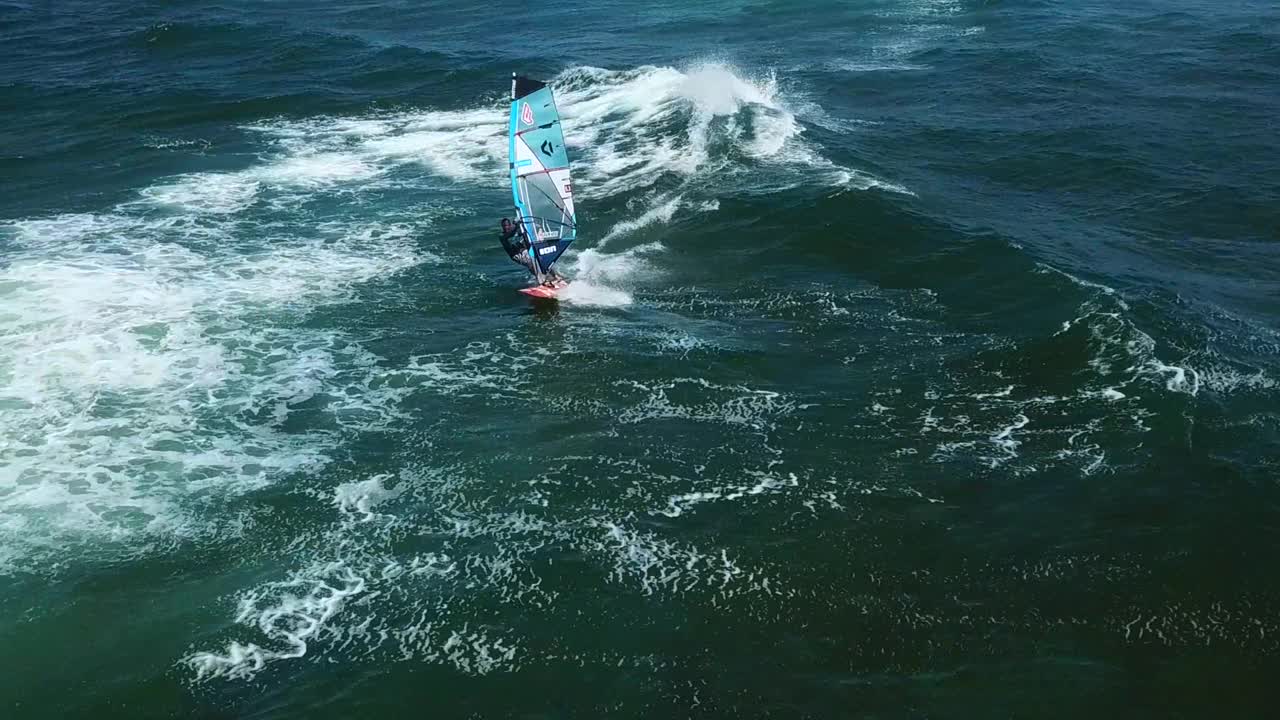 风冲浪Fuerteventra视频素材