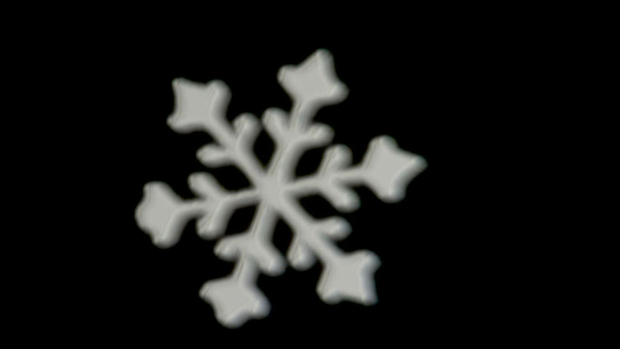背景上的雪花光在爱沙尼亚视频下载