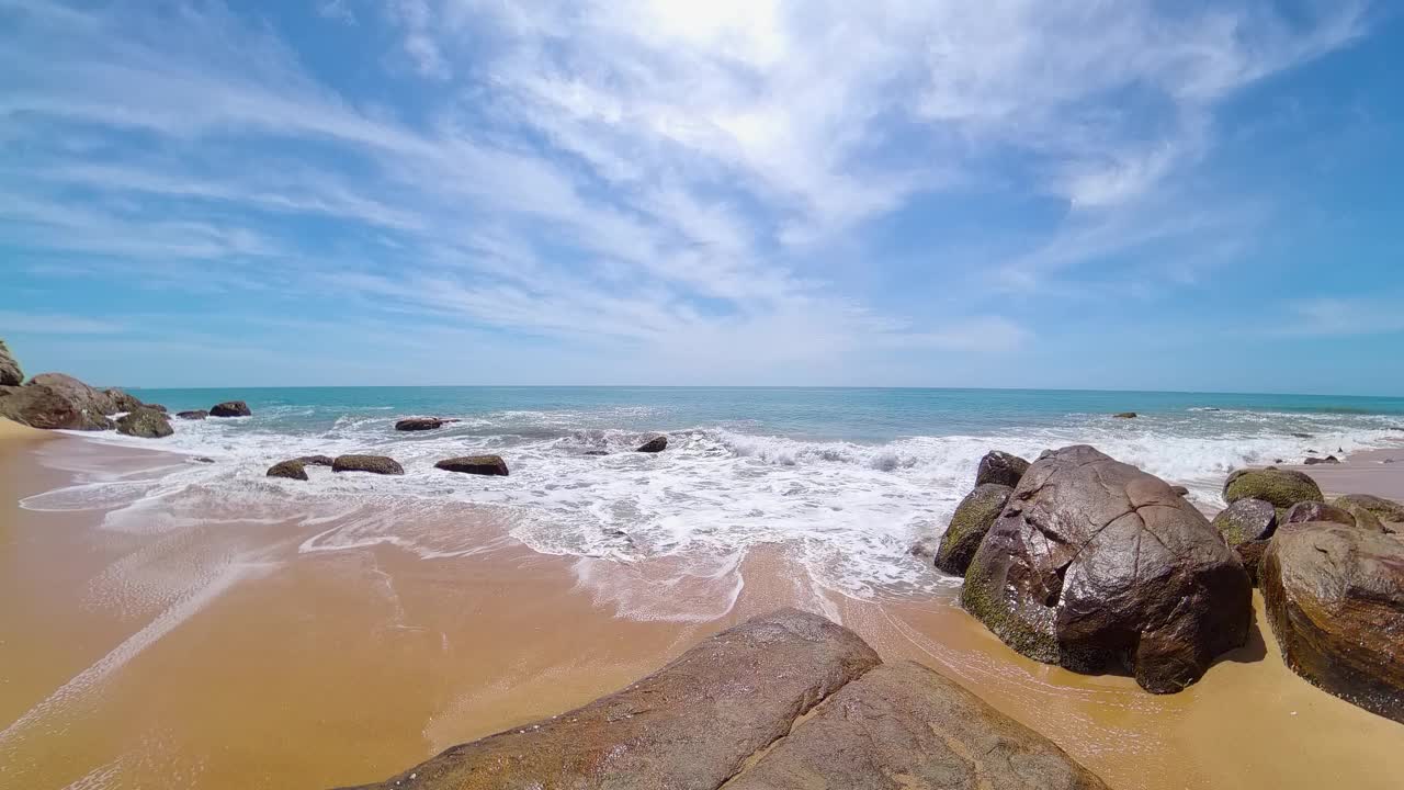 斯里兰卡美丽的海滩视频下载