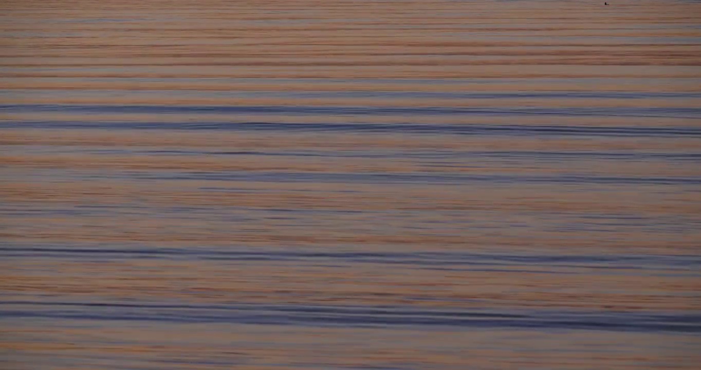 法国，地中海，水面上的夕阳视频素材