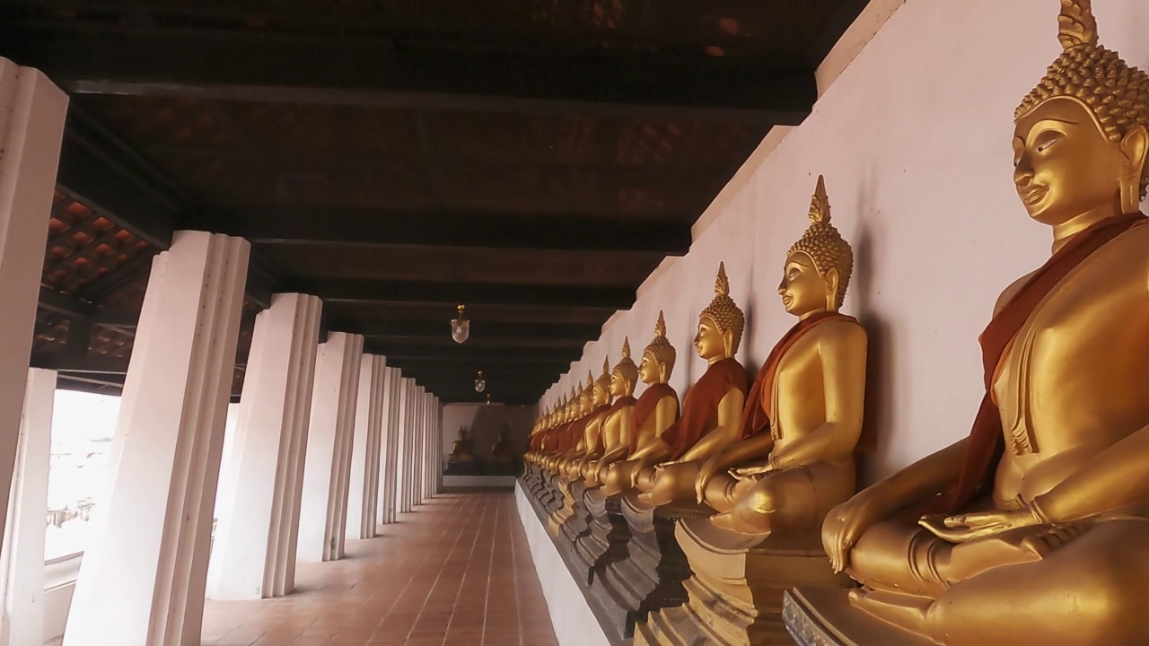 泰国佛寺普泰泽寺视频素材