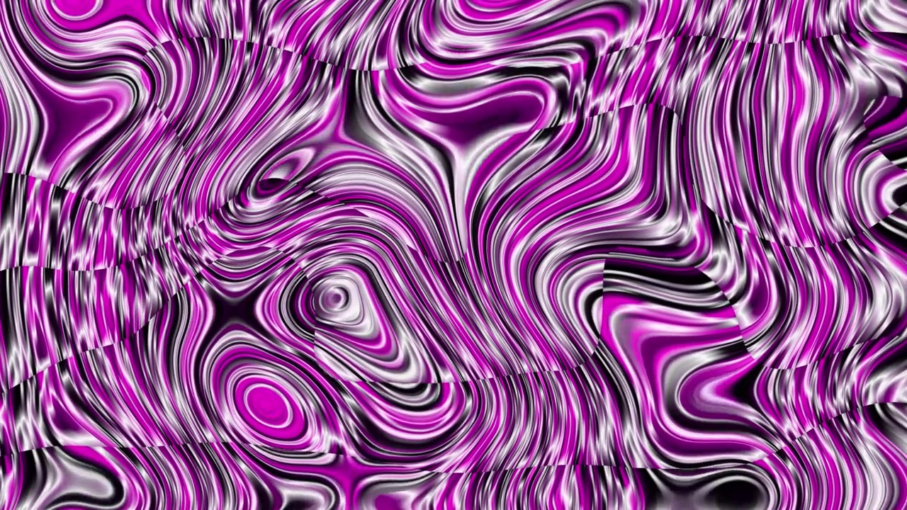 动画背景大理石纹理紫色彩色液体运动背景视频素材