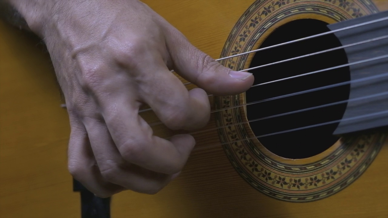 Fretless玩吉他视频素材