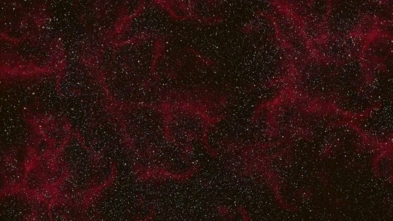 宇宙有飞尘和红云视频素材
