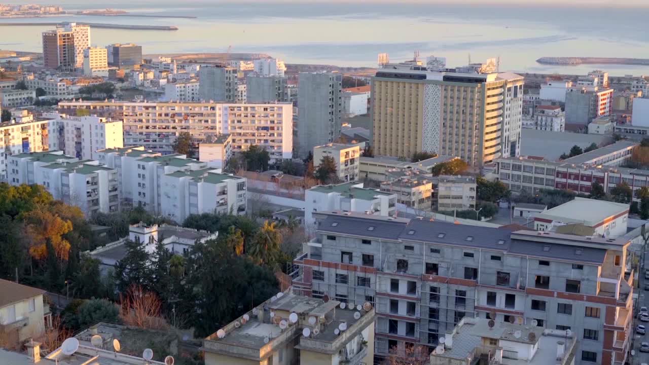 阿尔及尔的日出视频素材