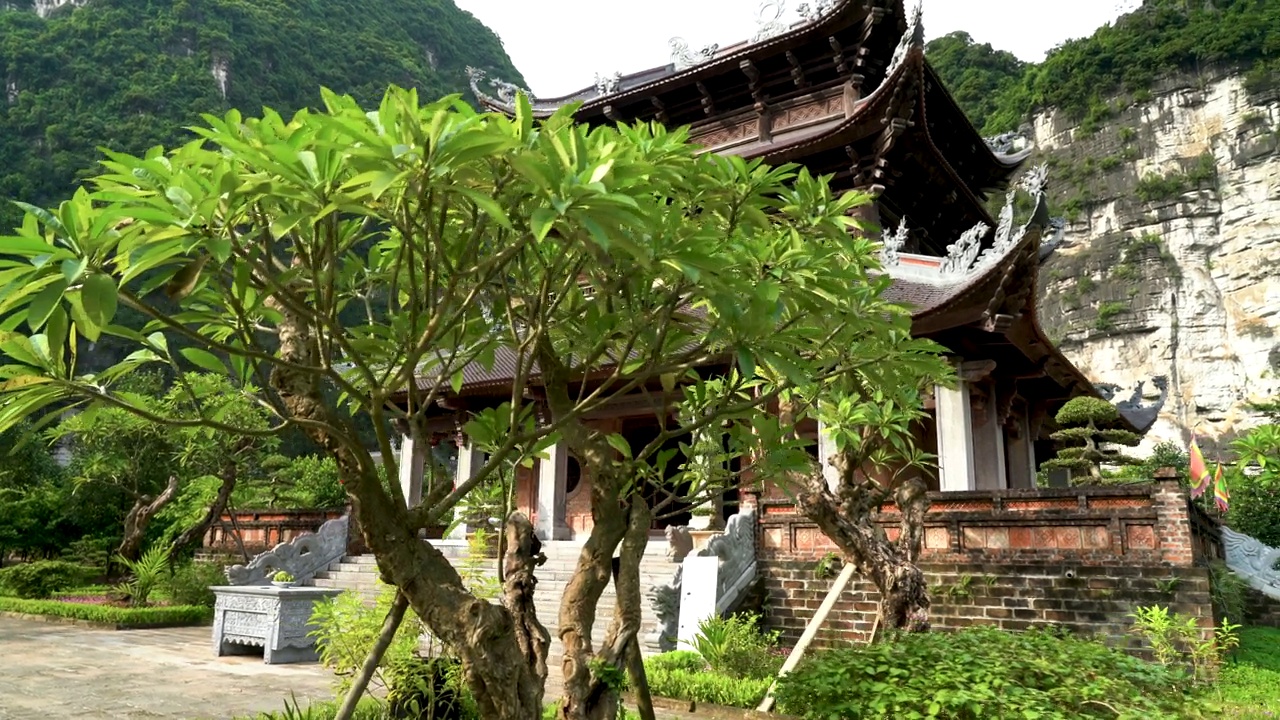 清曹森寺庄安生态旅游越南视频素材