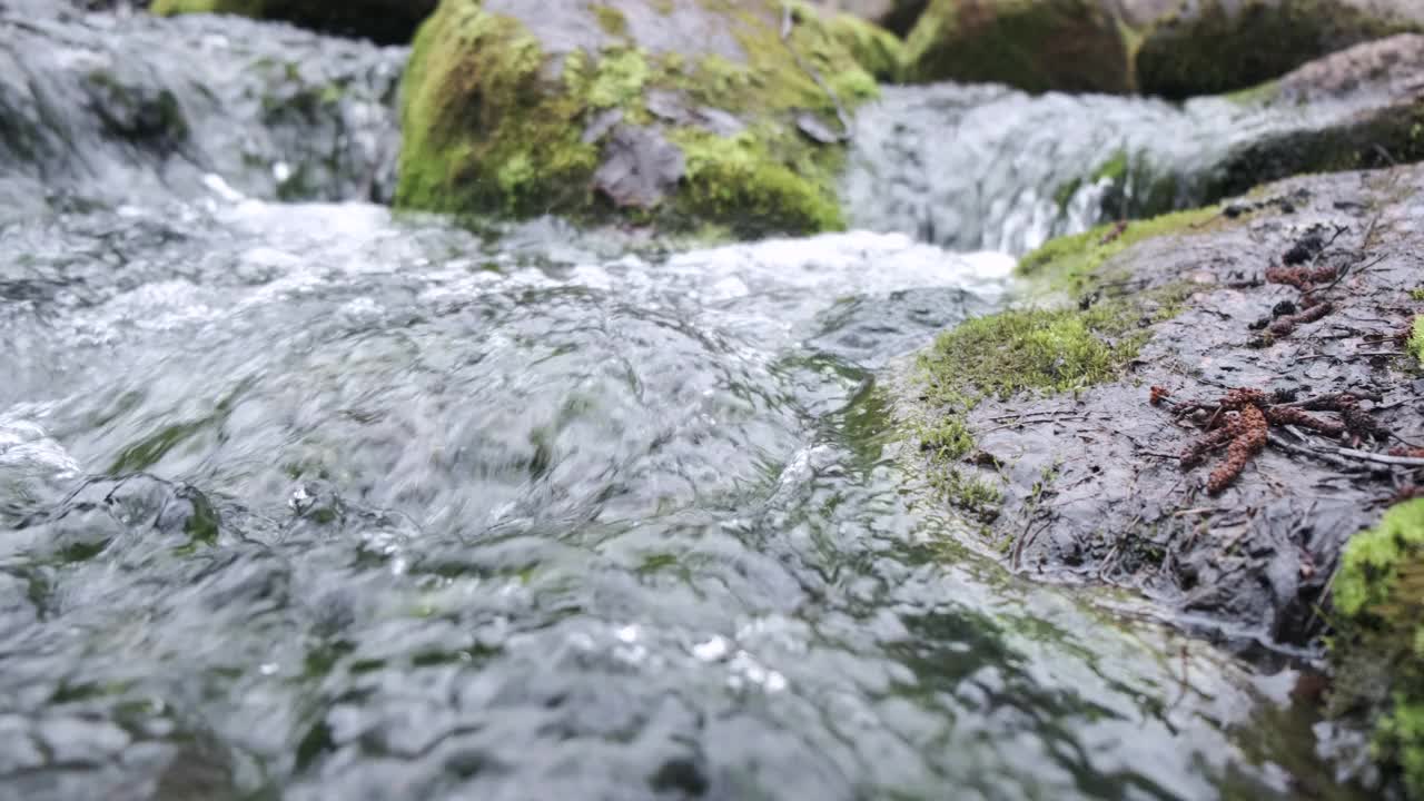 山间溪流视频下载