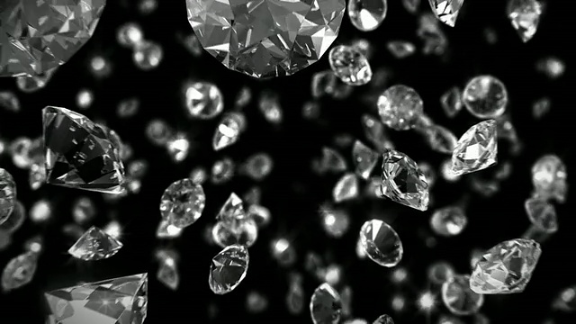 可循环的钻石缩放背景视频下载