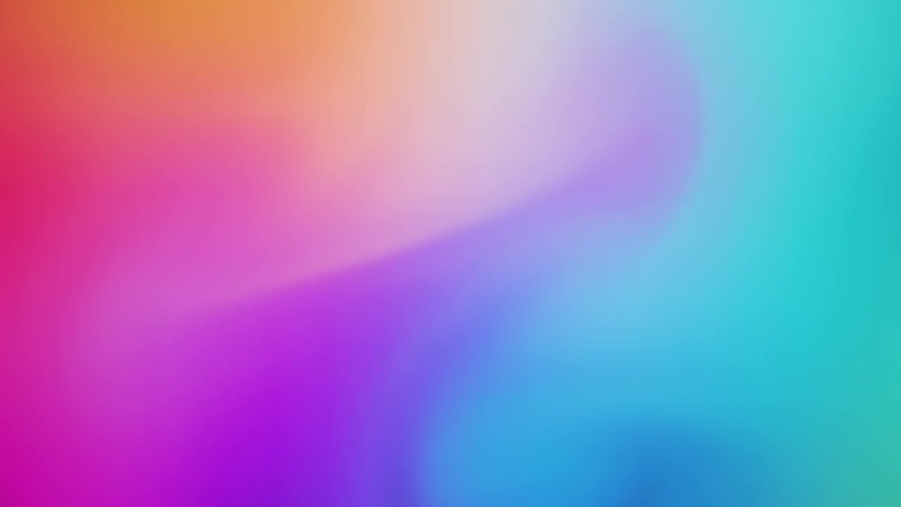 柔和的彩色背景(可循环)在明亮的颜色抽象模糊的运动，视频下载