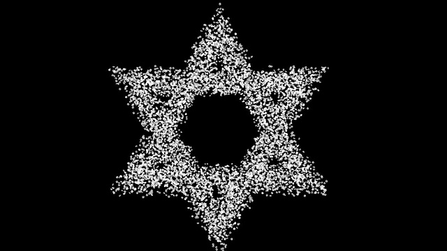 犹太教概念动画视频素材