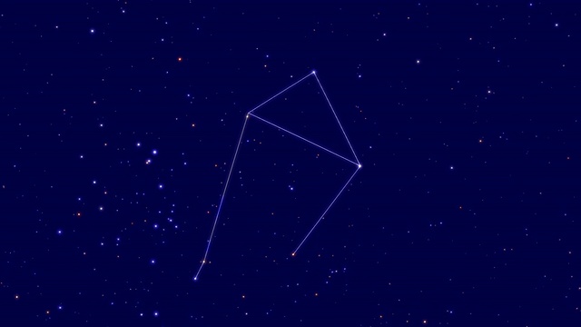 天秤星座图视频素材