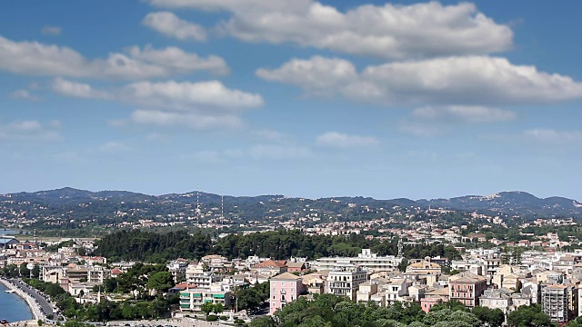科孚岛镇城市视频素材