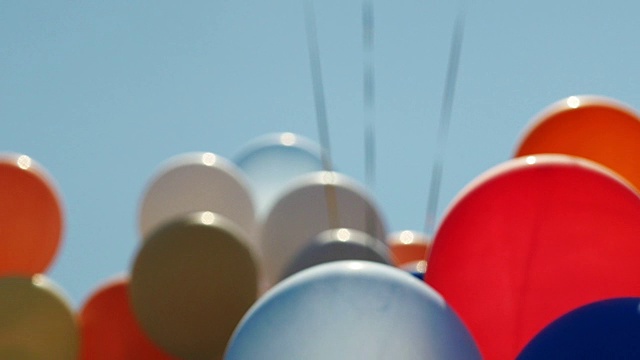 颜色氦气球视频下载