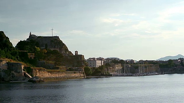 科孚岛的堡垒视频素材