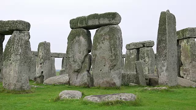巨石阵英国旅游巨石视频素材