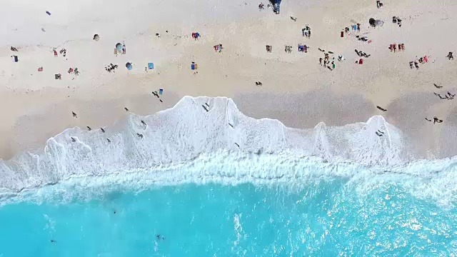 天堂海滩航拍viev视频下载