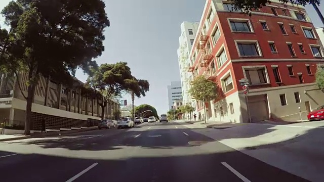 开车镜头:在旧金山视频素材