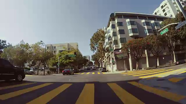 开车镜头:在旧金山视频素材