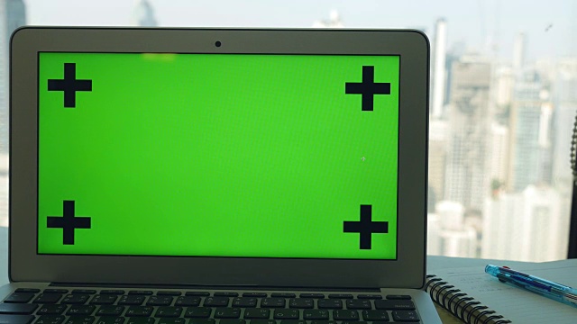 使用绿色屏幕的电脑视频下载