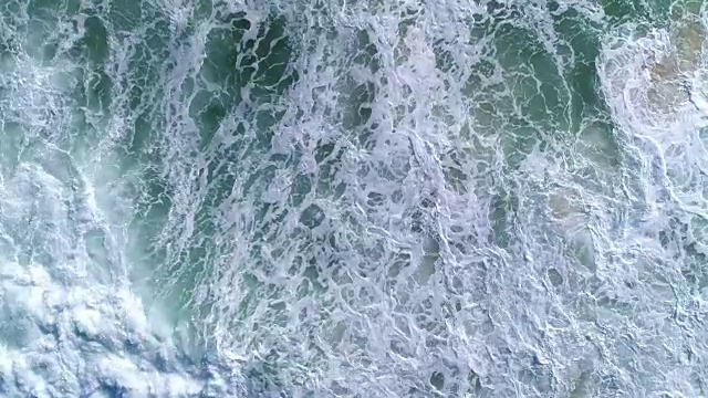 海洋中的波浪视频素材