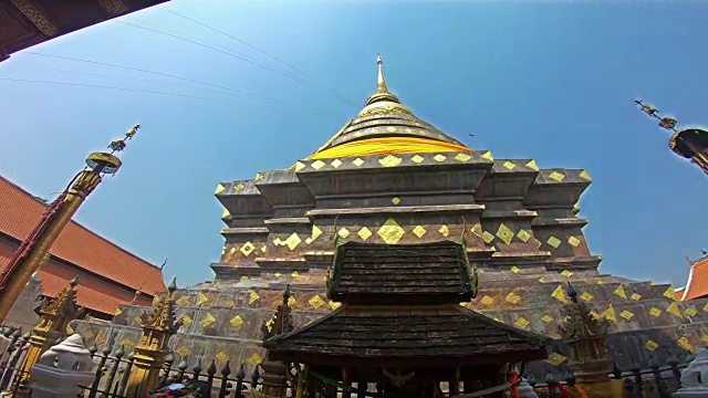 泰国南邦琅寺的切迪视频素材