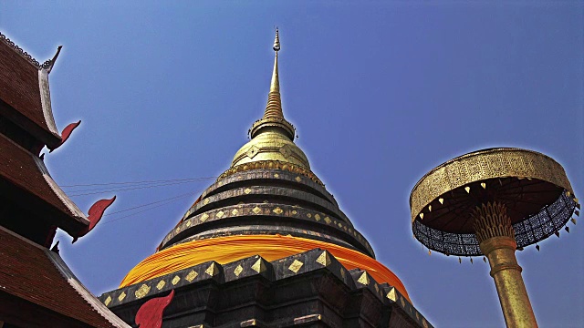 泰国南邦琅寺的切迪视频素材