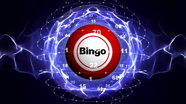 BINGO球背景，渲染，背景，循环视频素材