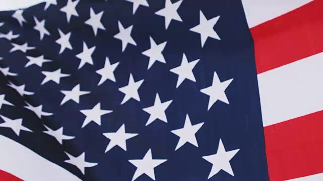 美国国旗7月4日视频素材