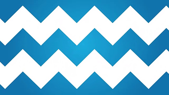 几何波浪线运动背景环蓝色和白色视频素材