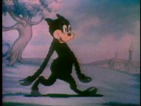 1935年WS卡通动物做猫式舞蹈视频下载