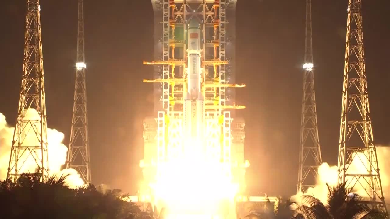 中国一箭五星三战三捷力箭一号遥三运载火箭发射成功视频下载