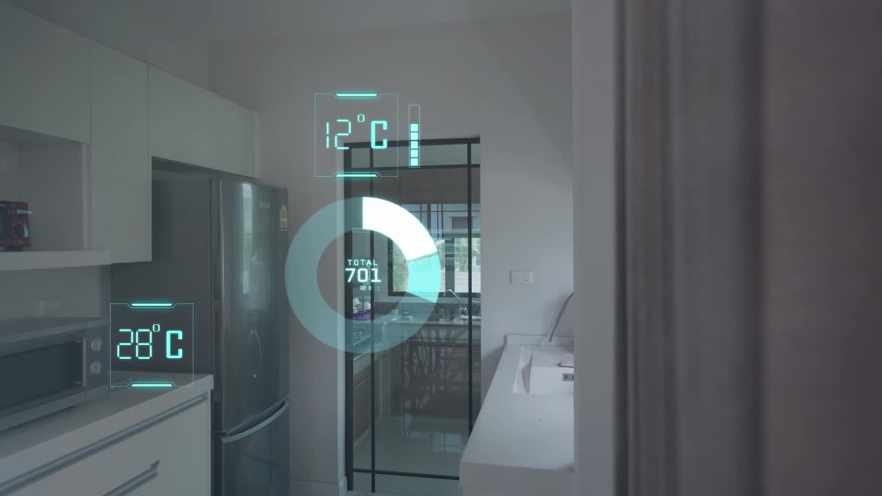 家庭自动化和智能家居技术-温度控制视频下载