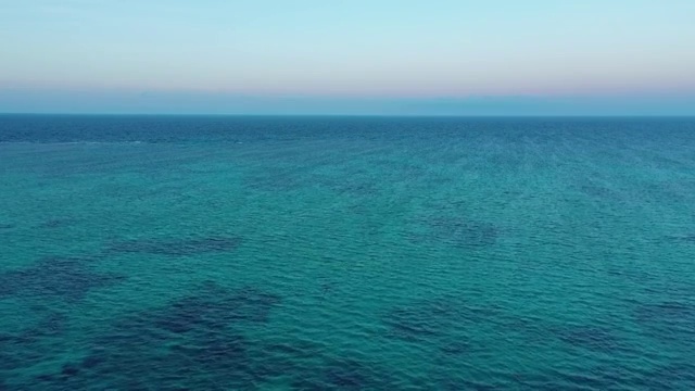 纯净的大海视频素材