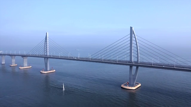 世纪工程 港珠澳大桥口岸视频下载