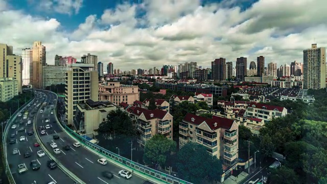上海爬楼视频素材