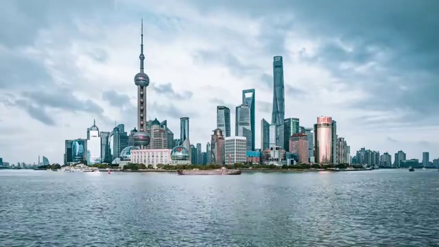 上海外滩延时视频素材