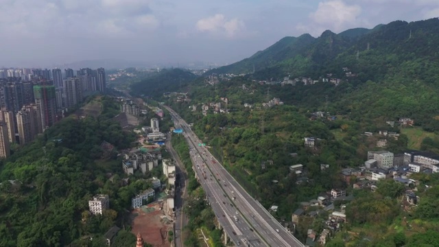 重庆内环高速公路视频素材