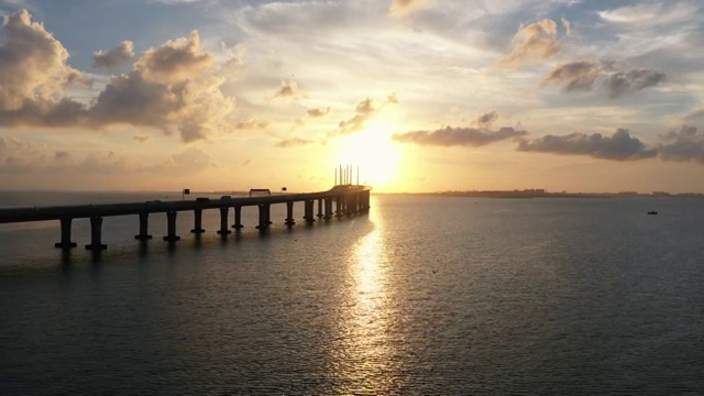 跨海大桥视频素材