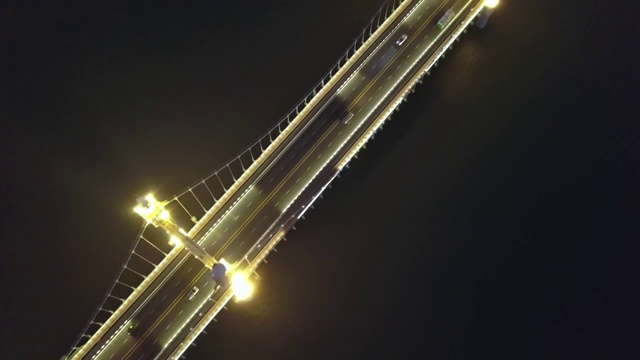 航拍视角下广东珠海白石桥4K高清视频视频素材