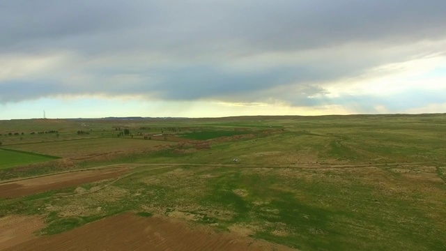 中国内蒙古草原航拍视频素材