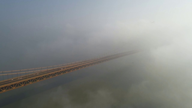武汉杨泗港大桥航拍视频素材