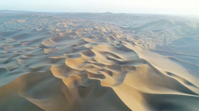 沙漠航拍视频素材