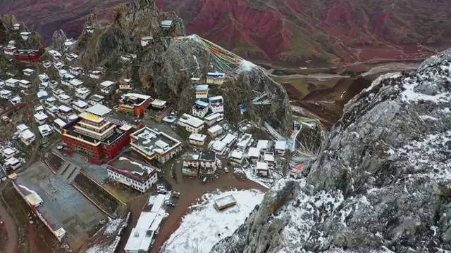 西藏孜珠寺视频素材