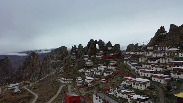西藏孜珠寺视频素材