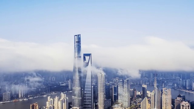上海平流雾视频素材