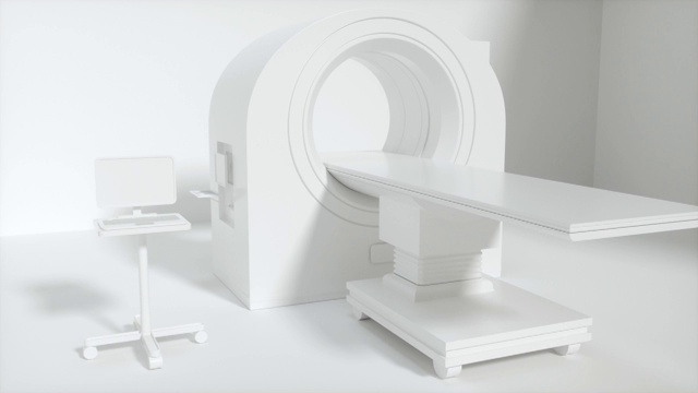 医疗设备CT机 现代医疗设施视频素材