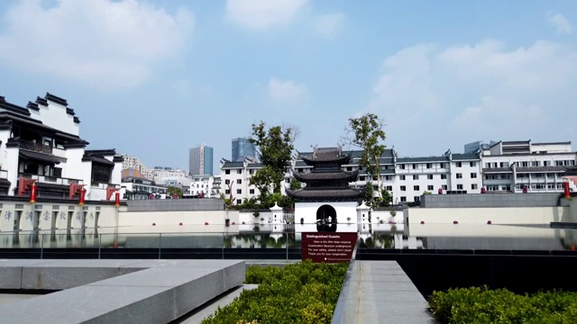 南京夫子庙景区中国科举博物馆延时摄影视频视频下载