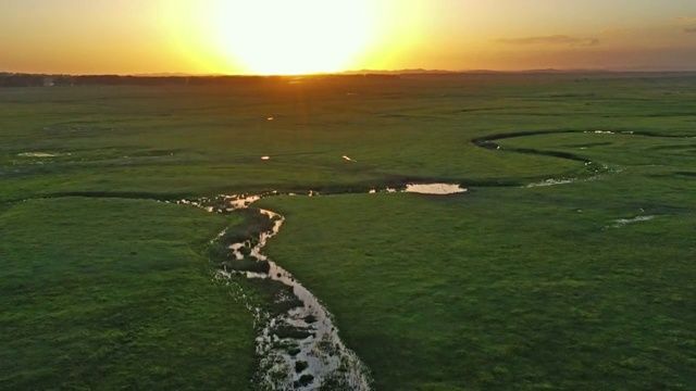 滦河源头湿地航拍视频购买